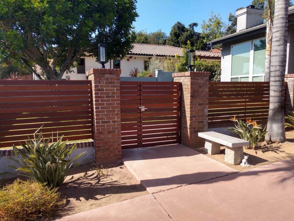 Custom Wood Gate and Fence